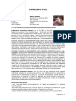 Mauro Zambon Curriculum Vitae 2015