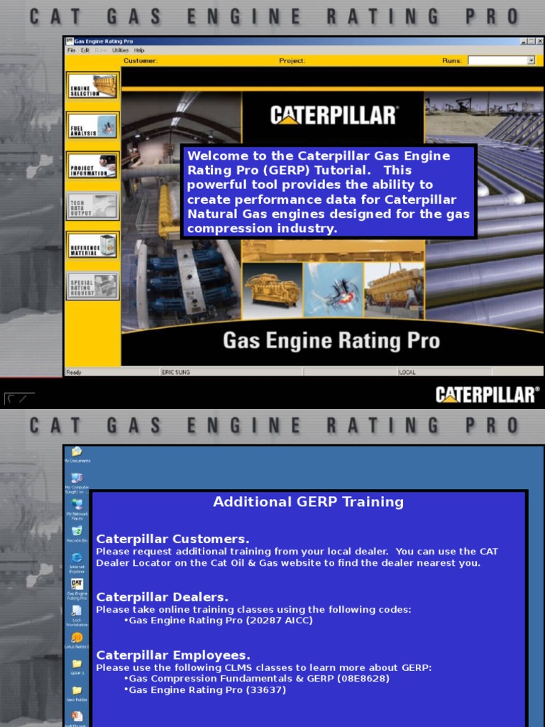GERP Tutorial for Caterpillar Engines | PDF