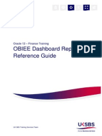 OBIEE Dashboard Reference Guide