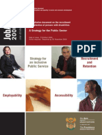 DPSA JobACCESS 2006-2010 Strategic Framework 09102006