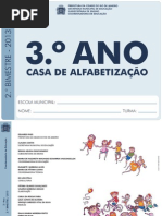 Casa Alfabetizacao- 3 Ano - 2bimestre 