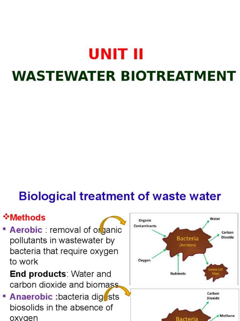 Biological Wastewater Treatment Methods | PDF | Sewage Treatment ...