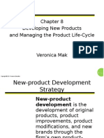 Developing New Products and Managing The Product Life-Cycle