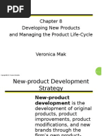 Developing New Products and Managing The Product Life-Cycle