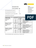 LEED Compliance Information Sheet Product Name: Sto Powerwall Fine - 296