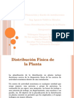 SLP Distribución planta recepción embarque