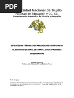 Estrategias y Técnicas Didácticas Centradas en El Estudiante - Textgo de Apoyo