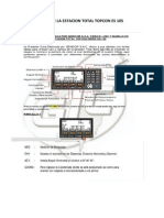 Guia de La Estacion Total Topcon Es 105