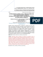 Interactive Simulation and Programming of Industrial Robots