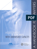 Assessment of Older Adults with Diminished Capacity