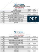 Cronograma Engenharia de Segurança No Trabalho PDF