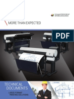 Canon iPF850, iPF840, & iPF830 Brochure