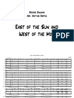 East of the Sun Big Band Score