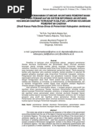 Download PENGARUH PEMAHAMAN STANDAR AKUNTANSI PEMERINTAHAN SAP DAN PEMANFAATAN SISTEM INFORMASI AKUNTANSI KEUANGAN DAERAH TERHADAP KUALITAS LAPORAN KEUANGAN PEMERINTAH DAERAH  by SeptianANugraha SN284786427 doc pdf