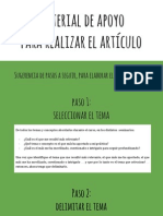 Material de Apoyo PARA Elaborar Un Trabajo Escrito