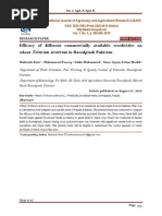 Download Efficacy of different commercially available weedicides on wheat Triticum aestivum in Rawalpindi Pakistan by International Network For Natural Sciences SN284793141 doc pdf