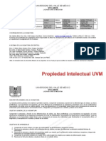 Biologia Celular 1er Semestre - Syllabus