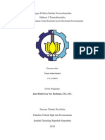 Contoh Hukum 1 Termodinamika