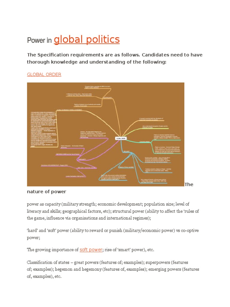 Unipolarity vs. Multipolarity in Global Politics | PDF | Polarity ...