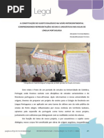 Constituicao Do Sujeito Dialogico