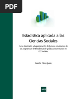 CURSO DE ESTADISTICA APLICADA