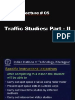 05 Traffic Studies _ Part - II