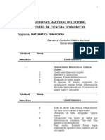 Matematica Financiera