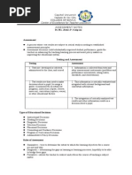 Assessment: Center of Excellence For Teacher Education