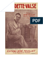 René Feuillet - Claudette Valse (Orchestration) PDF