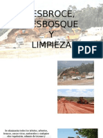 Desbroce, Desbosque y Limpieza