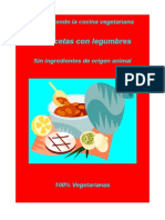 44 Recetas Con Legumbres Sin Ingredientes de Origen Animal