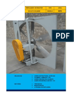 Brochure - AAGG Ventiladores Axiales RPX, Fabricante PAGGI Ingenieros