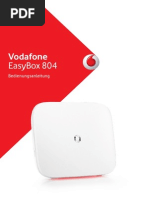 Bedienungsanleitung Easybox 805 | PDF