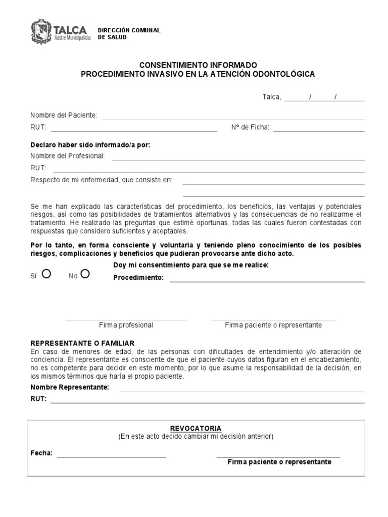 consentimiento informado
