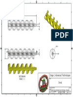 Advanced Technology - Water Pump Archimedes Screw Part Design 1 Drawing 2015 8 5