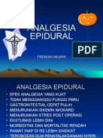 Analgesia Epidural