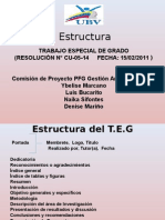 UBV Estructura TEG NormasTransitorias2011