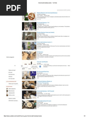 Homemade Bandsaw Plans - YouTube