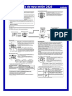 Manual Casio qw2926 PDF