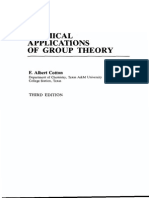 Cotton - Chemical Application of Group Theory - 1989