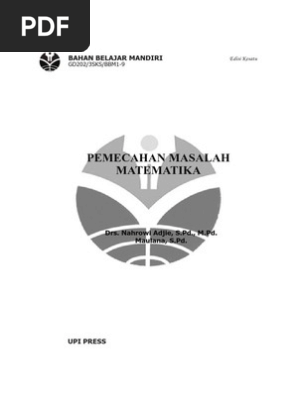 Pemecahan Masalah Matematika Pdf