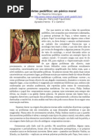 Sacerdotes pedófilos - pânico moral