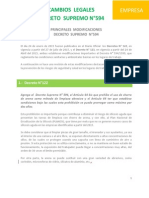 Modificaciones-ds594 LTB LPP LPT