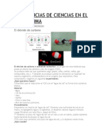 Experiencias de Ciencias en El Ies La Coma