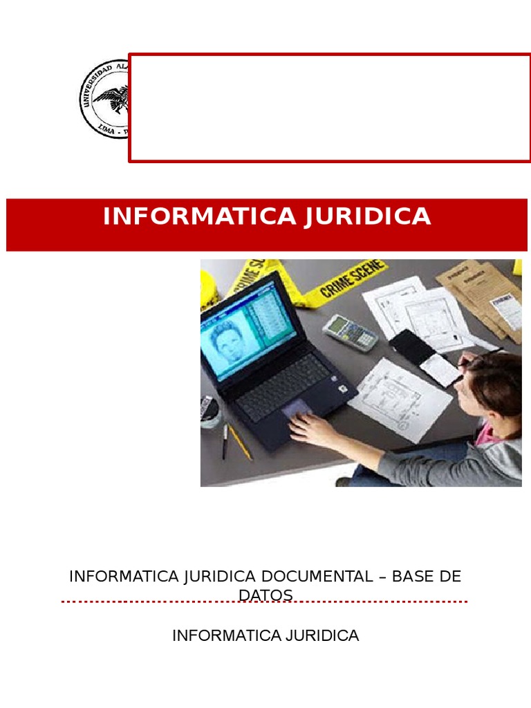 Informatica Juridica Documental | Bases de datos | Ciencias de la ...