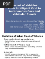 Internet of Vehicles