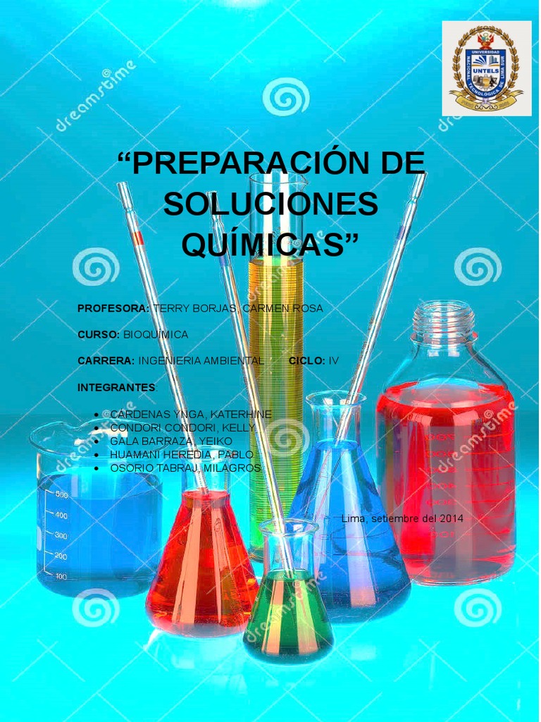 Preparación de Soluciones Químicas