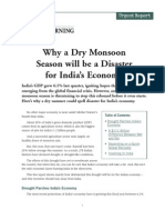 Why A Dry Monsoon Season Will Be A Disaster For India's Economy