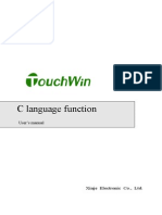 Touchwin C Language Manual