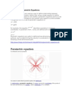 Definition of Parametric Equations.docx